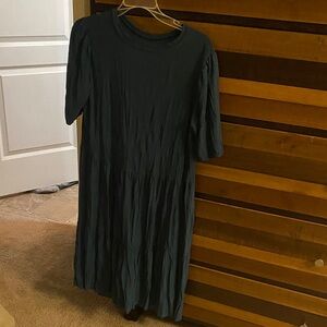 Zara short dress in dark green size small